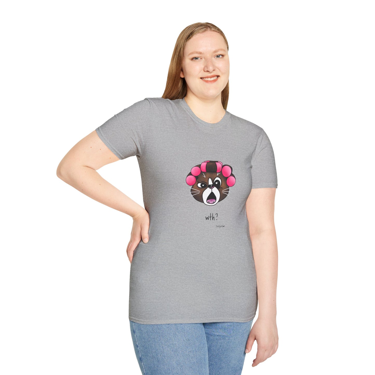 T shirt Unisex - Ellie in Rollers